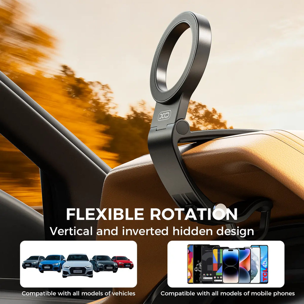 95° Foldable Magnetic Dashboard Phone Holder