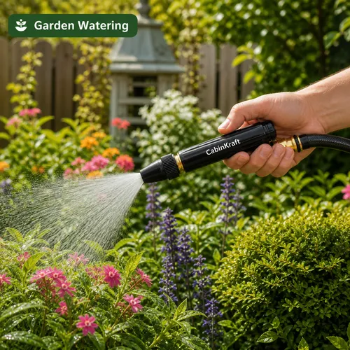 3-Mode Adjustable High-Pressure Washer Nozzle