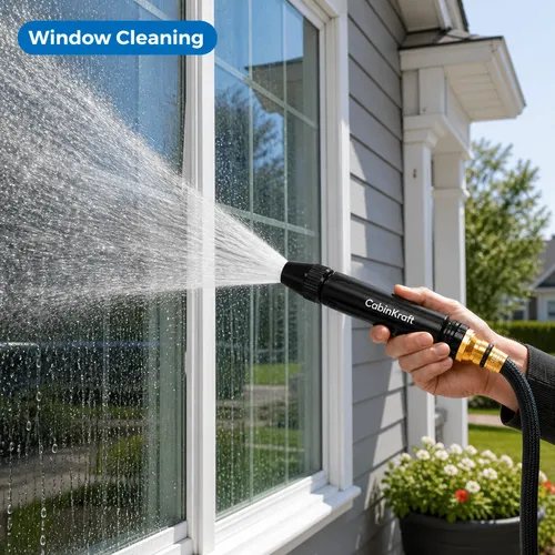 3-Mode Adjustable High-Pressure Washer Nozzle